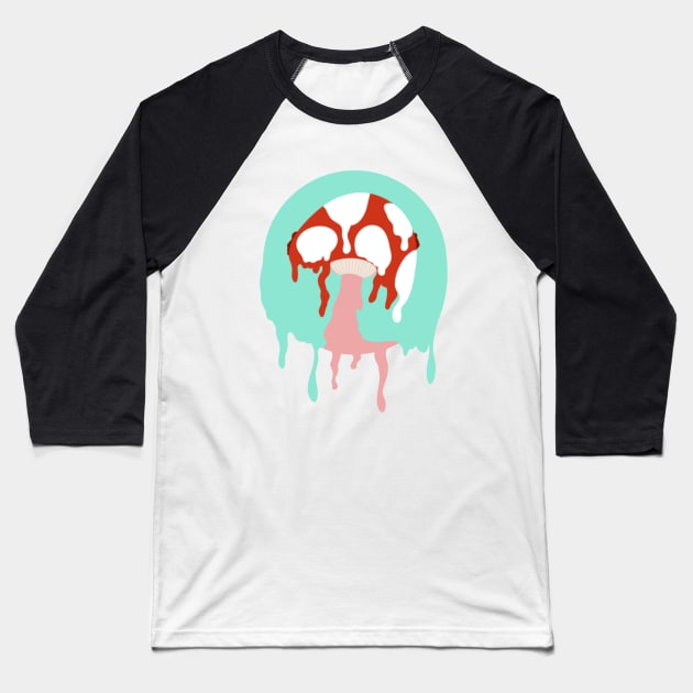 Paint, color and water Baseball T-Shirt by Talu art